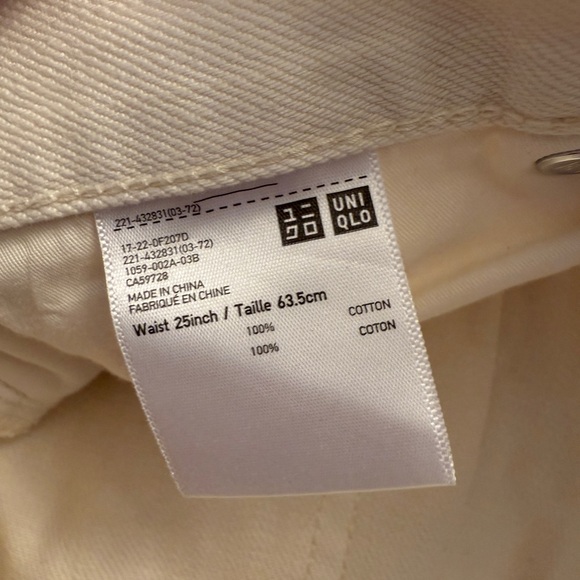 Uniqlo Straight Pants W25 (loose fit) - Picture 3 of 6